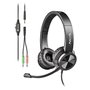 NGS MSX 10 Pro Auriculares Supraurales con Micrófono Negro