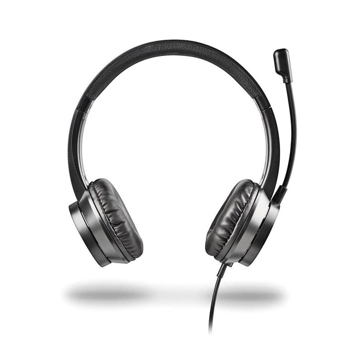 NGS MSX 10 Pro Auriculares Supraurales con Micrófono Negro