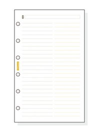 Finocam Recambio Agenda Classic 50 Hojas 79x127 mm