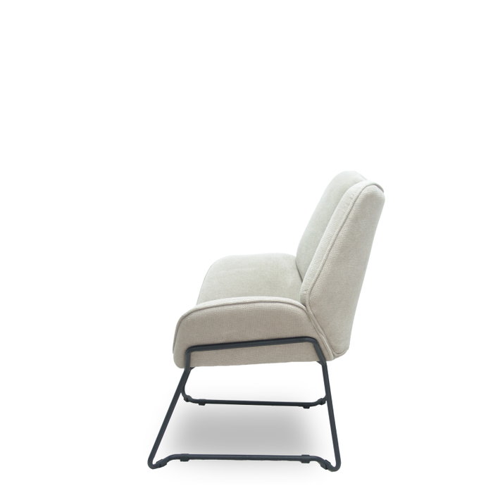 FORÖL Sillón de espera Opti526 en tela beige FORÖL Sillón de espera Opti526 en tela beige