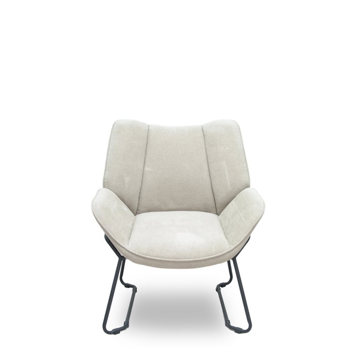 FORÖL Sillón de espera Opti526 en tela beige FORÖL Sillón de espera Opti526 en tela beige