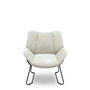 FORÖL Sillón de espera Opti526 en tela beige