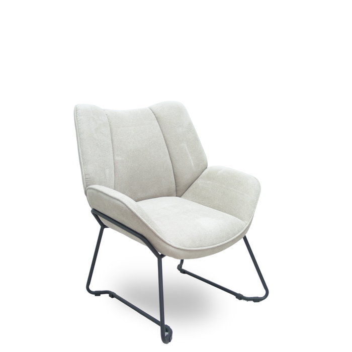 FORÖL Sillón de espera Opti526 en tela beige FORÖL Sillón de espera Opti526 en tela beige