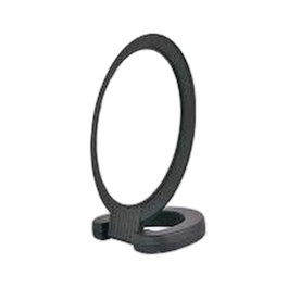 Bifull Espejo Clam Negro 12.3cm con Soporte Multifuncional