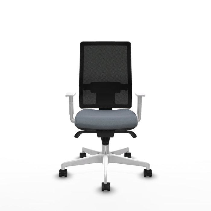 PIQUERAS Y CRESPO Silla de oficina Horna con mecanismo Sincro, Gris y Negro PIQUERAS Y CRESPO Silla de oficina Horna con mecanismo Sincro, Gris y Negro