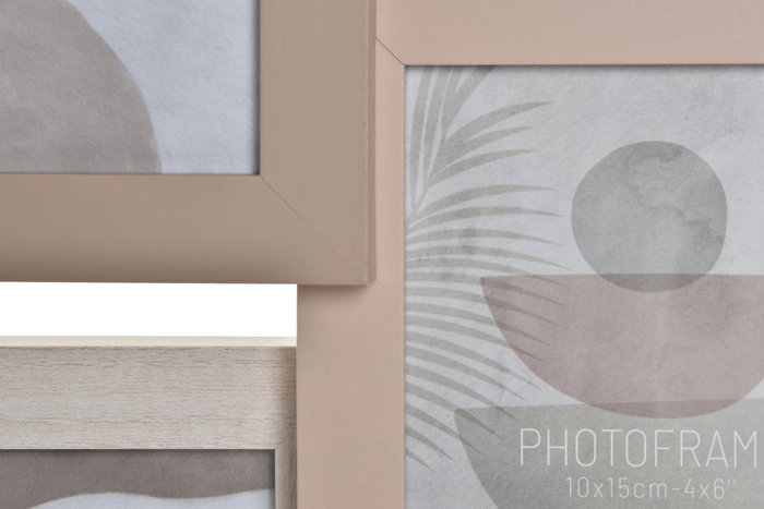 DKD Home Decor Marco Multifoto MDF para 9 Fotos DKD Home Decor Marco Multifoto MDF para 9 Fotos