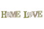 DKD Home Decor Decoración MDF Aceite de Oliva Verde y Natural 30x2x10