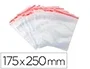 Q-connect Bolsa de plástico autocierre 175x250 mm paquete de 100 unidades