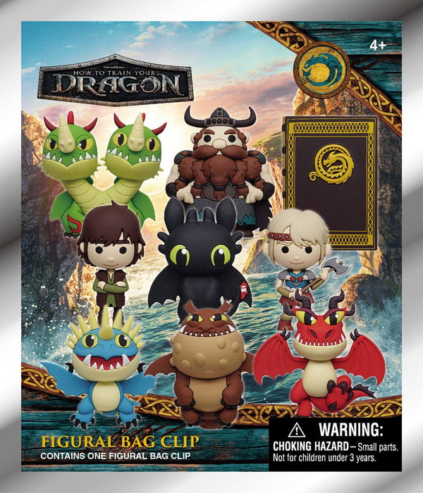 How to train your Dragon Colgantes PVC 3D Expositor 2025 Movie (24)