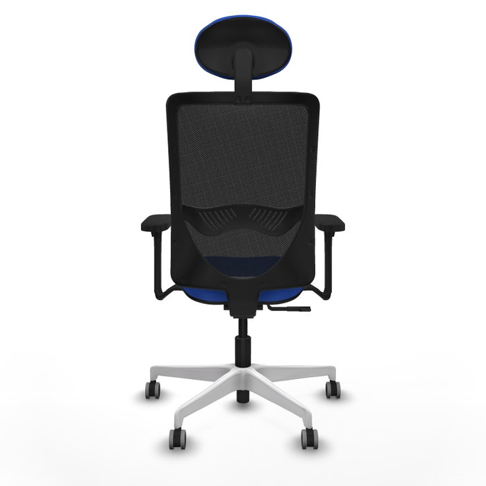 PIQUERAS Y CRESPO Silla de oficina Zulema con Mecanismo Sincro Azul y Negro PIQUERAS Y CRESPO Silla de oficina Zulema con Mecanismo Sincro Azul y Negro