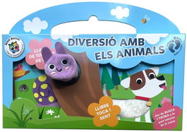 GLOBE PUBLISHING Diversió amb els animals (Caixa: 1 Llibre Titelles+1 Llibre Toca i sent)