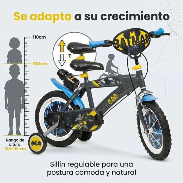 Toimsa Bicicleta Batman 14" (4-6 años)
