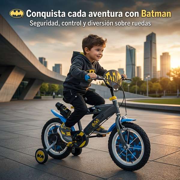 Toimsa Bicicleta Batman 14" (4-6 años)