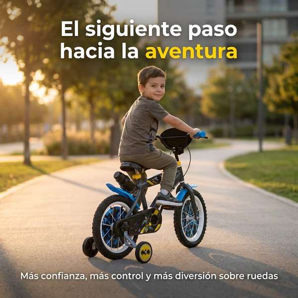 Toimsa Bicicleta Batman 14" (4-6 años)