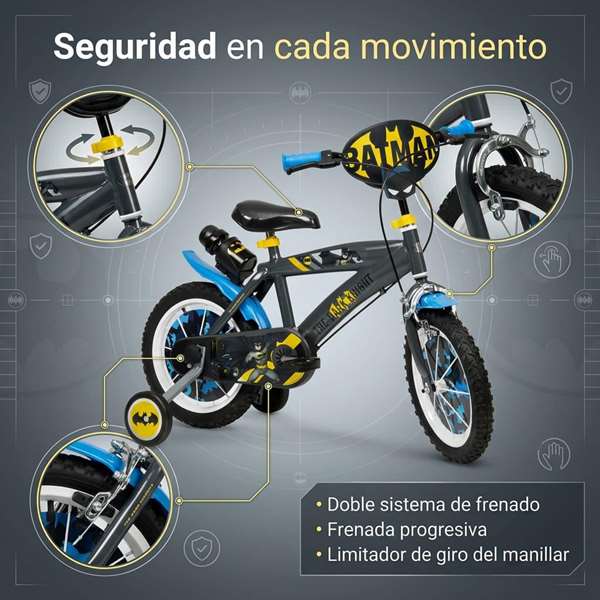 Toimsa Bicicleta Batman 14" (4-6 años)