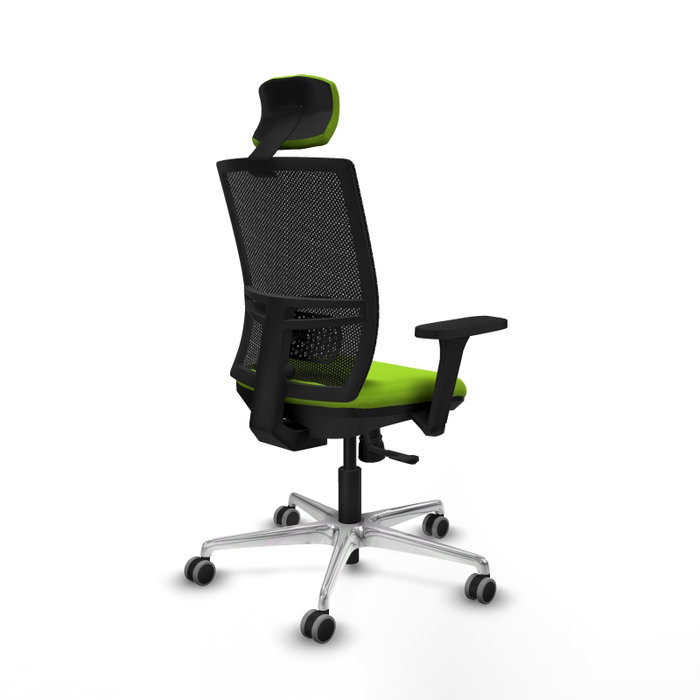PIQUERAS Y CRESPO Silla de oficina Yunquera Pistacho con mecanismo Sincro PIQUERAS Y CRESPO Silla de oficina Yunquera Pistacho con mecanismo Sincro