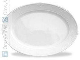 Veronica BL Fuente Oval 31 cm de Vajilla (Set de 6)