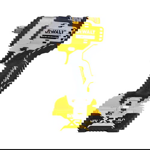 DeWALT DCF901P2-QW Llave de Impacto 12V 340 Nm 2x5Ah Batería Amarillo Negro