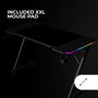 Mars Gaming MGD-X120RGB Mesa Gaming RGB Negro