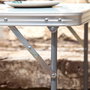 Color Baby Mesa Camping Plegable 80X60X70 Cm Blanca