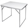 Color Baby Mesa Camping Plegable 80X60X70 Cm Blanca