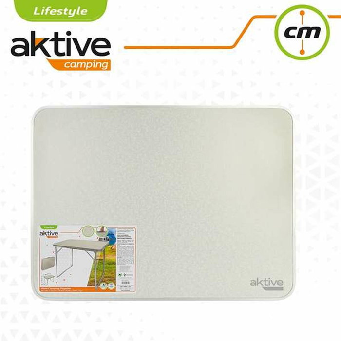 Color Baby Mesa Camping Plegable 80X60X70 Cm Blanca Color Baby Mesa Camping Plegable 80X60X70 Cm Blanca