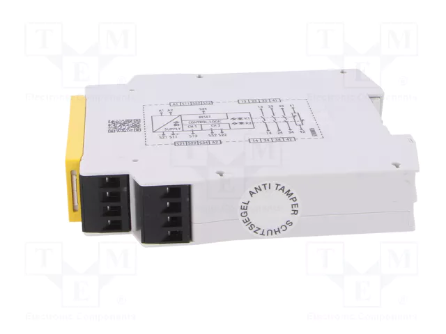 WIELAND Relé de seguridad con alimentación 24VAC/24VDC