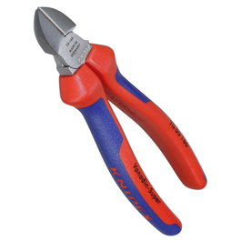 Knipex Tijeras de corte diagonal cromadas 160 mm