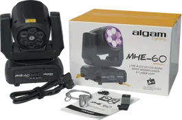 ALGAMLIGHT Luz Led Wash 6 x 15W Rgbw + Láser Verde 200Mw