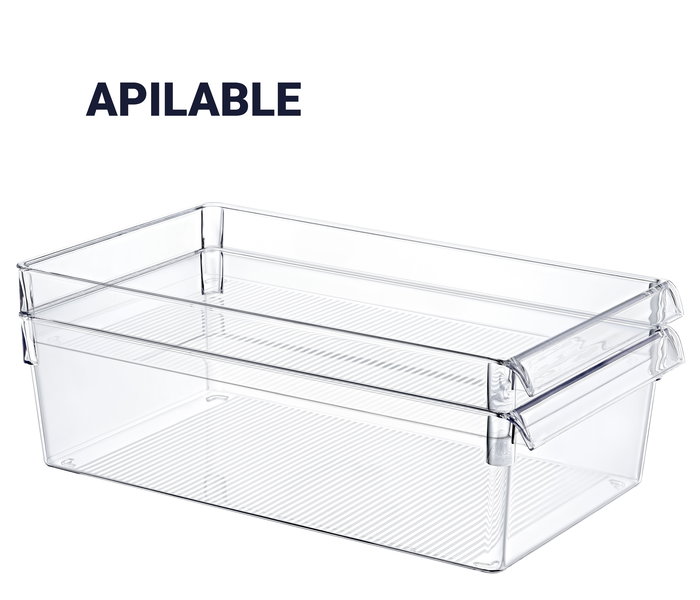 Quttin Organizador Multipropósito 36 x 20.5 x 5 cm, Caja de Almacenaje, Ref -1476- (12 Unidades)