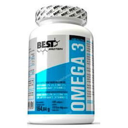 BEST PROTEIN Omega 3 120 Perlas Aceite de Pescado EPA DHA Vitamina E para Corazón y Protección Celular