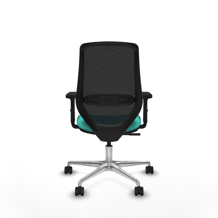 PIQUERAS Y CRESPO Silla de oficina Mardos con mecanismo Sincro, Turquesa y Negro PIQUERAS Y CRESPO Silla de oficina Mardos con mecanismo Sincro, Turquesa y Negro