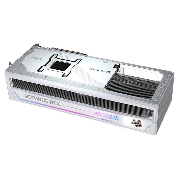 Gigabyte Tarjeta Gráfica AORUS RTX 5090 STEALTH ICE 32GB GDDR7 PCI-E 5.0 3xDP 1xHDMI GV-N5090AORUSST ICE-32GD