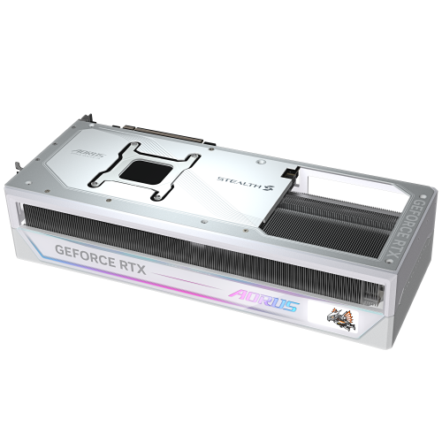 Gigabyte AORUS GeForce RTX 5090 STEALTH ICE 32 GB GDDR7 Blanco