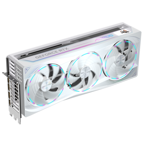 Gigabyte AORUS GeForce RTX 5090 STEALTH ICE 32 GB GDDR7 Blanco