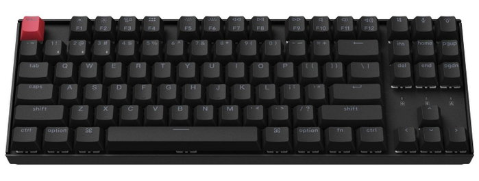 Keychron K8X-J1 Teclado Mecánico 80% TKL Red Switch RGB Hot-Swap Negro