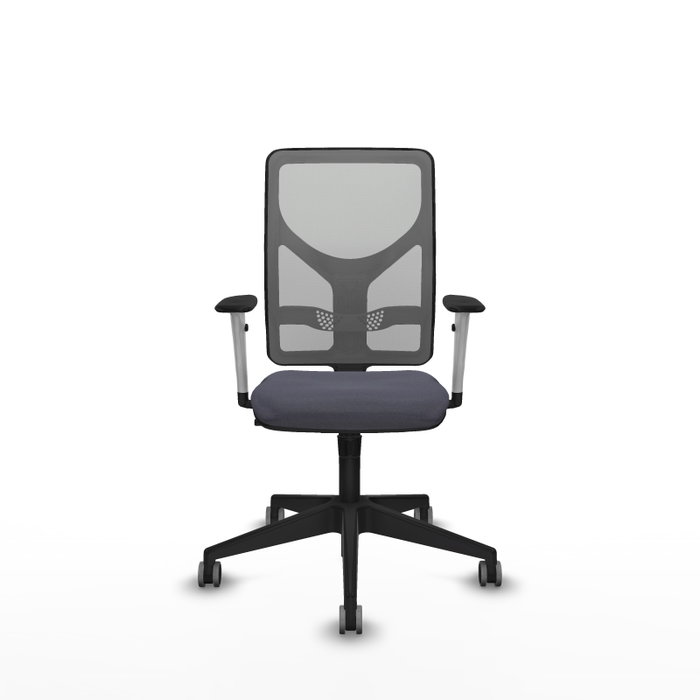 PIQUERAS Y CRESPO Silla de oficina Motilla con mecanismo Sincro Gris