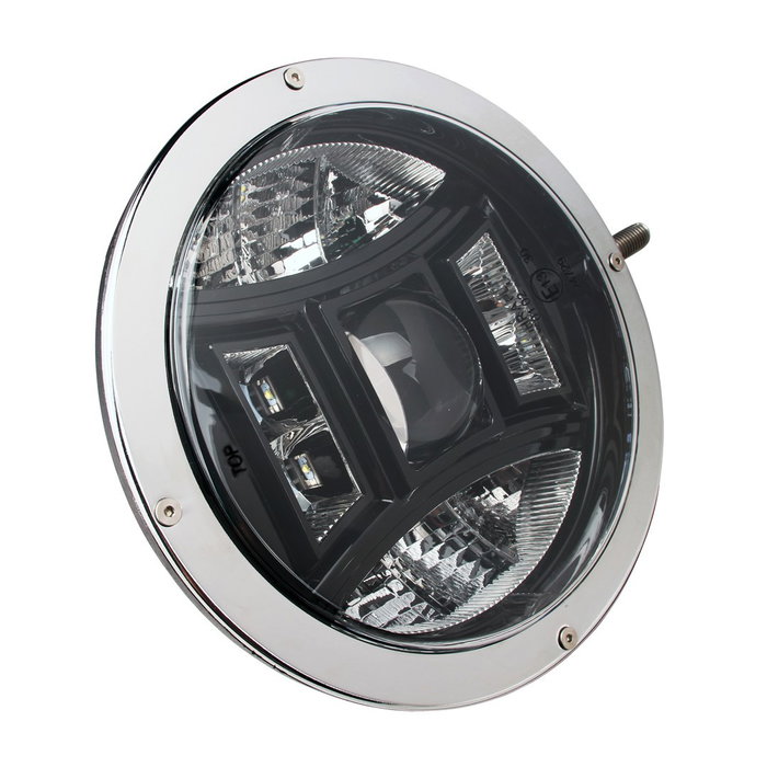 M-Tech Faro Largo Alcance Redondo Cromado Cree 70W 9" 2ª Gen. MTECWLC107 Homologado ECE R112 LED 12V/24V IP67 M-Tech Faro Largo Alcance Redondo Cromado Cree 70W 9" 2ª Gen. MTECWLC107 Homologado ECE R112 LED 12V/24V IP67