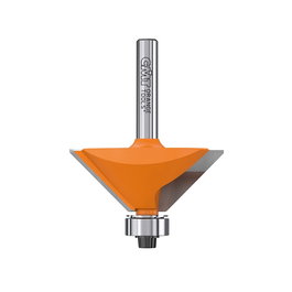 CMT Fresa para Biselar Madera Rod M-8 A-45º 936.420.11 D45mm Corte 18mm ideal para travesaños y columnas