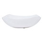Ixia Centro de Mesa Blanco de Cerámica 22,50 x 22,50 x 7 cm
