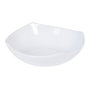 Ixia Centro de Mesa Blanco de Cerámica 22,50 x 22,50 x 7 cm