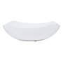 Centro Mesa Blanco Cerámica Decoración 22,50 X 22,50 X 7 cm (Set de 2)