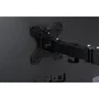 Kensington K55408WW Brazo de Montaje para Monitor de hasta 34", 8 kg, Soporte de Escritorio Ergonómico con SmartFit, Rotación 180°, Giro 90°, Negro, VESA 75/100
