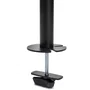 Kensington K55408WW Brazo de Montaje para Monitor de hasta 34", 8 kg, Soporte de Escritorio Ergonómico con SmartFit, Rotación 180°, Giro 90°, Negro, VESA 75/100