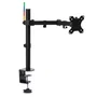 Kensington K55408WW Brazo de Montaje para Monitor de hasta 34", 8 kg, Soporte de Escritorio Ergonómico con SmartFit, Rotación 180°, Giro 90°, Negro, VESA 75/100
