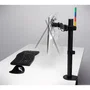 Kensington K55408WW Brazo de Montaje para Monitor de hasta 34", 8 kg, Soporte de Escritorio Ergonómico con SmartFit, Rotación 180°, Giro 90°, Negro, VESA 75/100