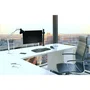 Kensington K55408WW Brazo de Montaje para Monitor de hasta 34", 8 kg, Soporte de Escritorio Ergonómico con SmartFit, Rotación 180°, Giro 90°, Negro, VESA 75/100