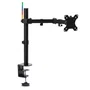 Kensington K55408WW Brazo de Montaje para Monitor de hasta 34", 8 kg, Soporte de Escritorio Ergonómico con SmartFit, Rotación 180°, Giro 90°, Negro, VESA 75/100