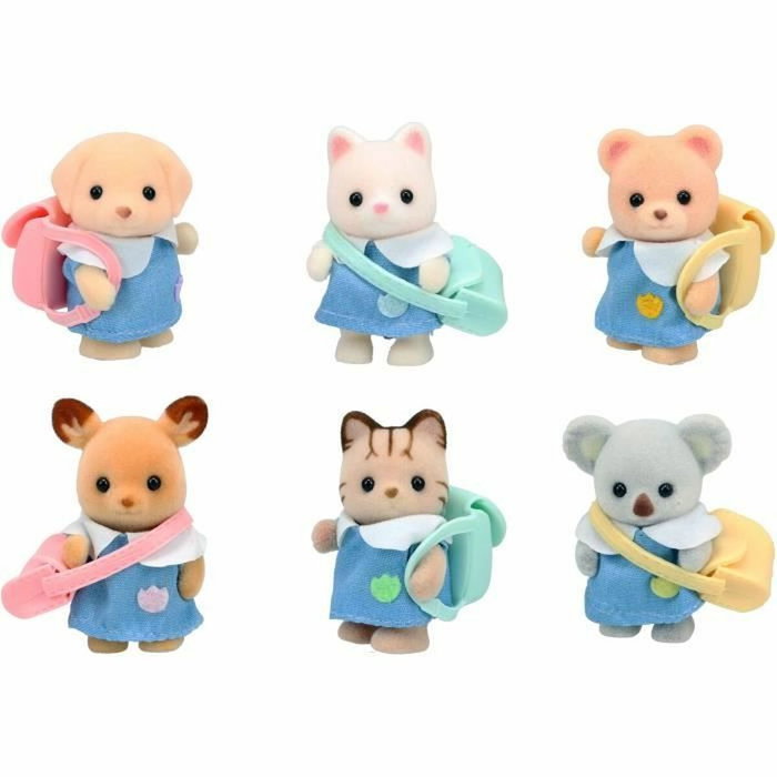 Sylvanian Families 5672 - Set Amigos de la Guardería con 6 Figuras de Animales Bebé