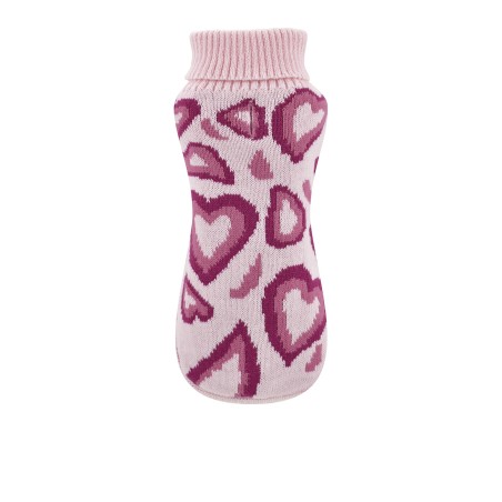 Nayeco Jersey Punto Pop Love Rosa 50 cm para Perro